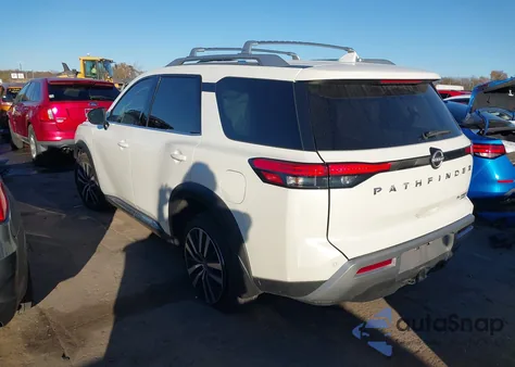 2024 Nissan Pathfinder Platinum 4Wd из США, поврежденный, VIN 5N1DR3DK3RC252661